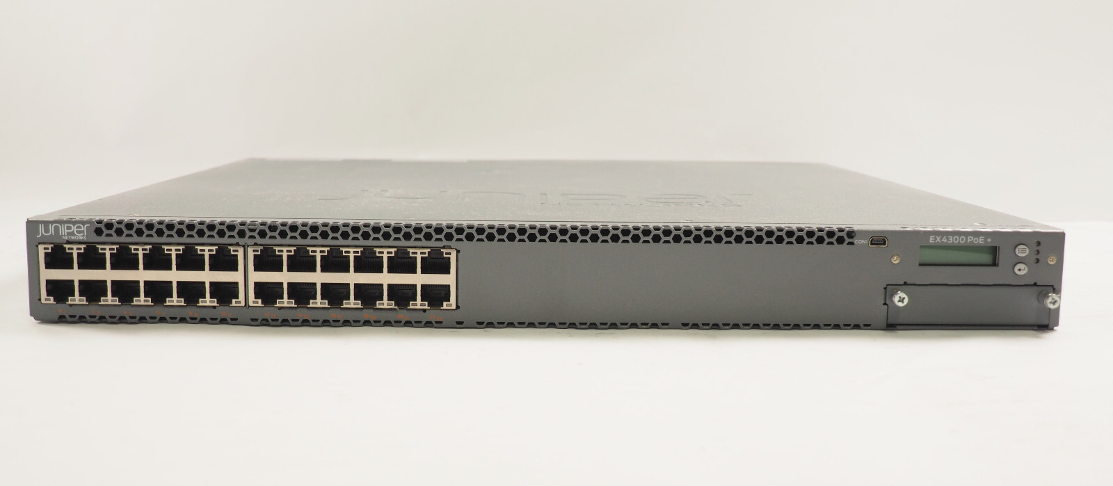 JUNIPER NETWORKS EX4300-24P 650-044935 24-Port 10/100/1000BASE-T PoE+ Switch