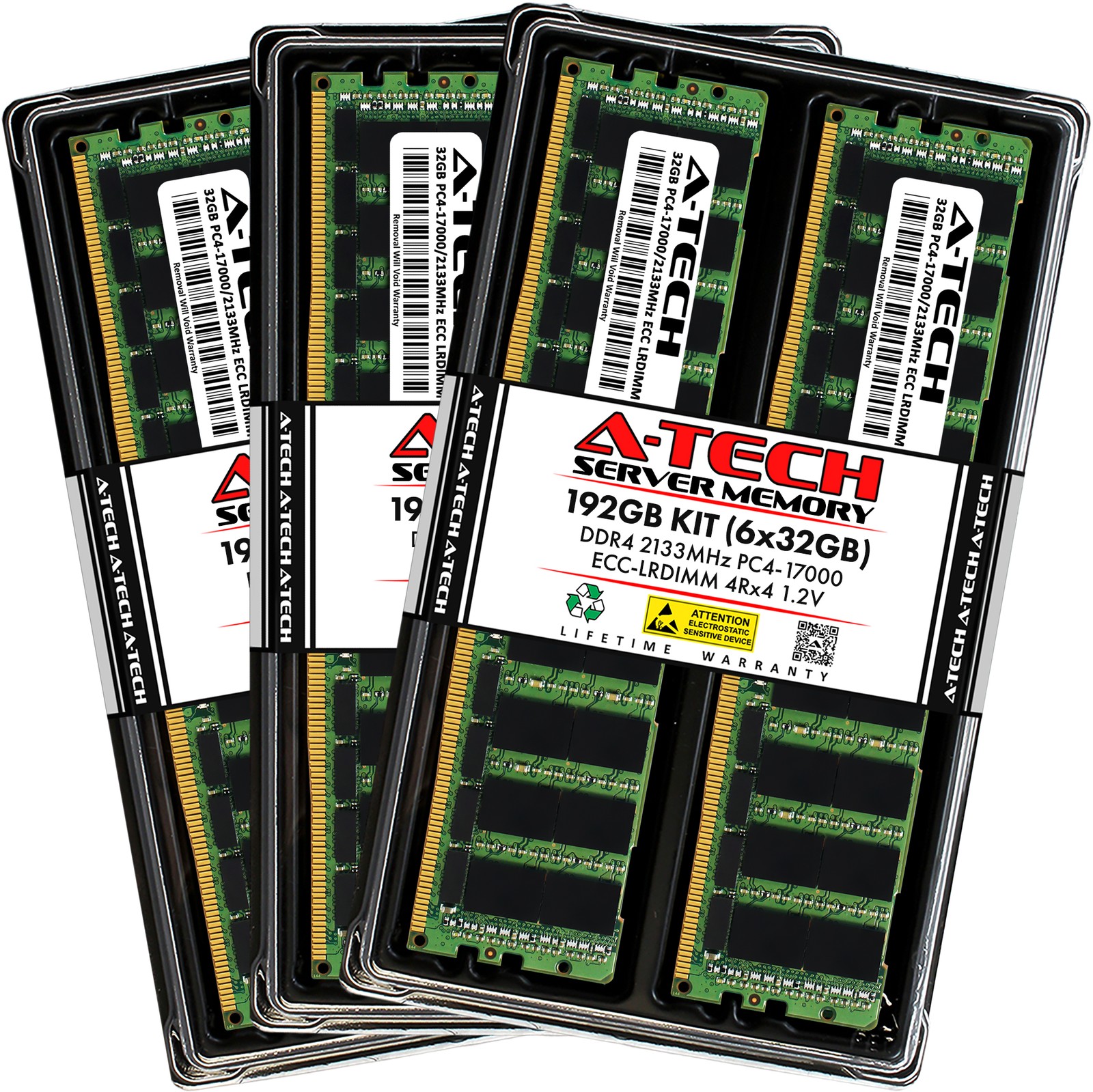192GB 6x 32GB PC4-2133 LRDIMM Lenovo ThinkServer RD650 (E5-2600 v3) Memory RAM