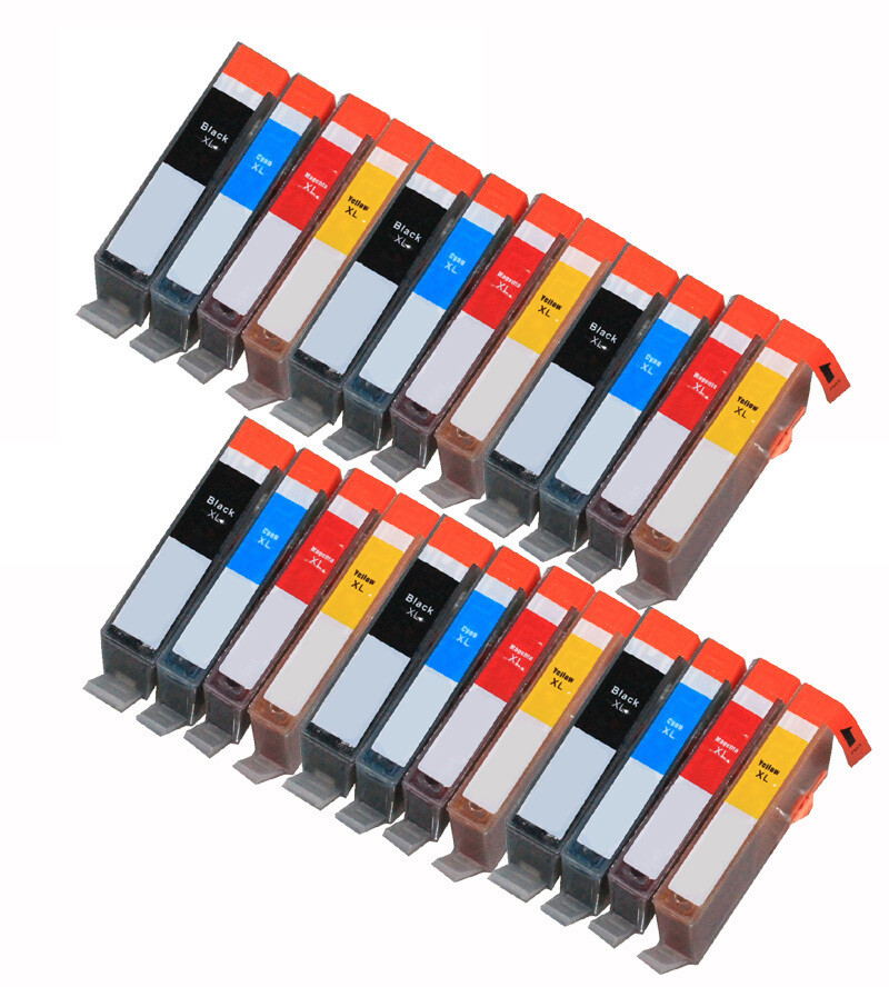 24 PK Ink Cartridges Combo Set for 564 XL Photosmart 5525 5522 5520