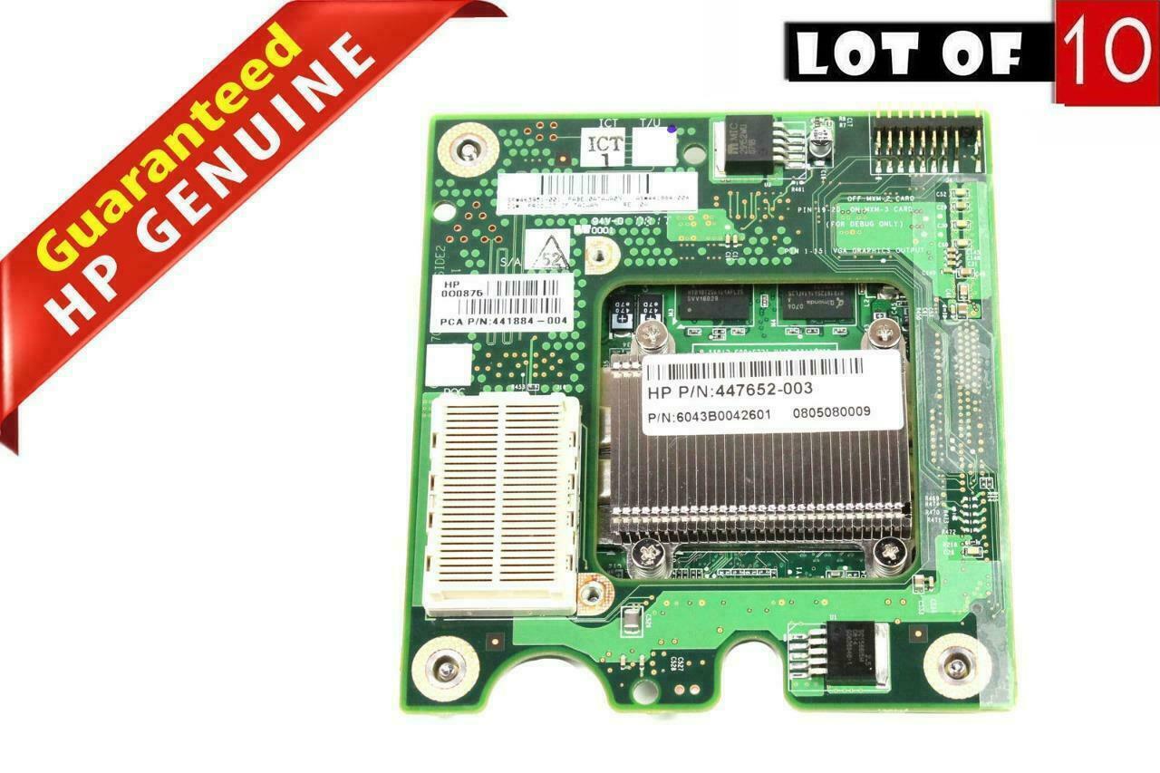 LOT x 10 HP 256MB Nvidia FX560M 458937-001 441884-004 463951-001 Mezzanine Card