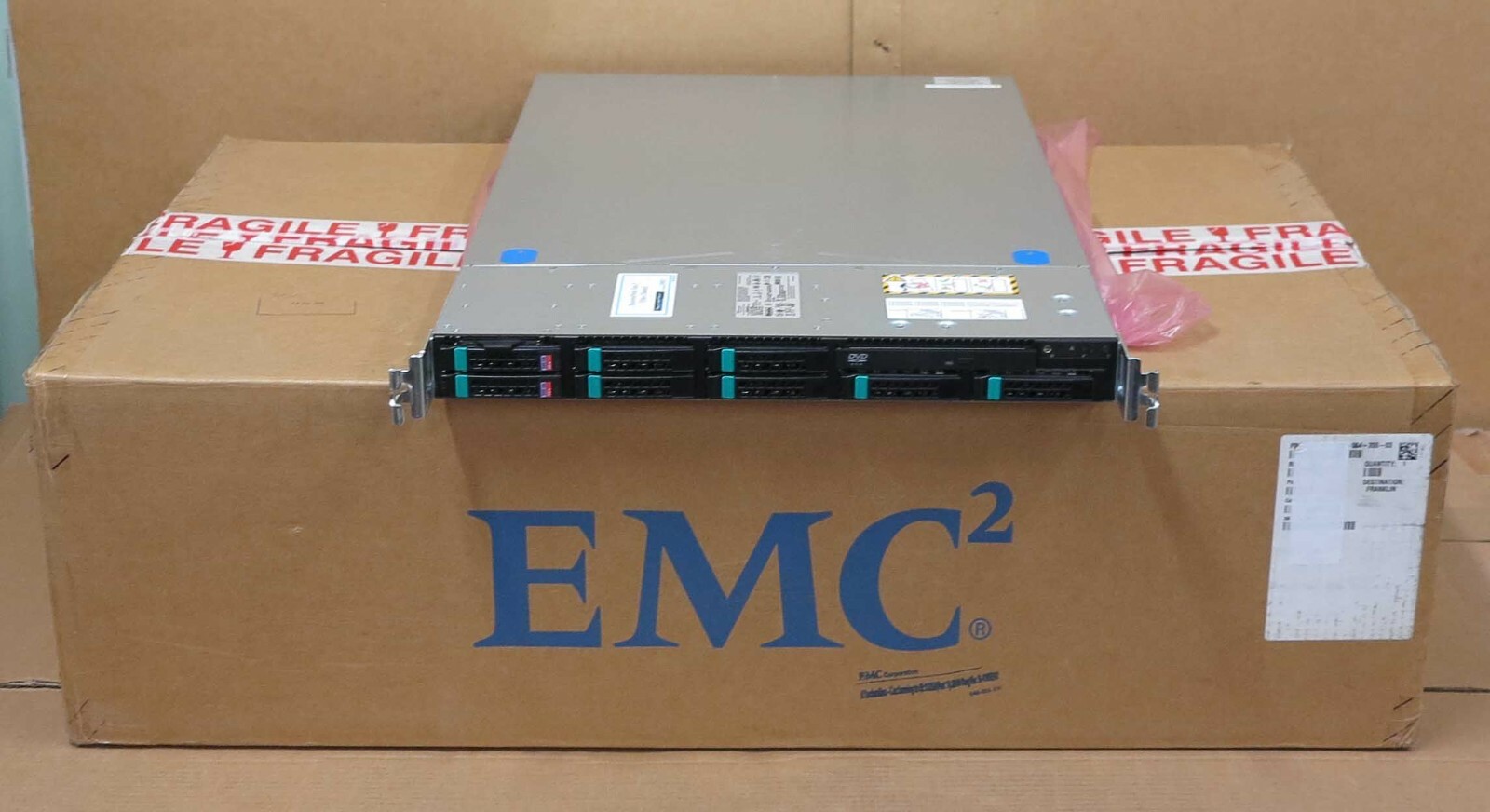 New EMC RecoverPoint Gen5 2x 6C E5-2620 2GHz 16GB Ram 2x 300GB HDD 1U Server