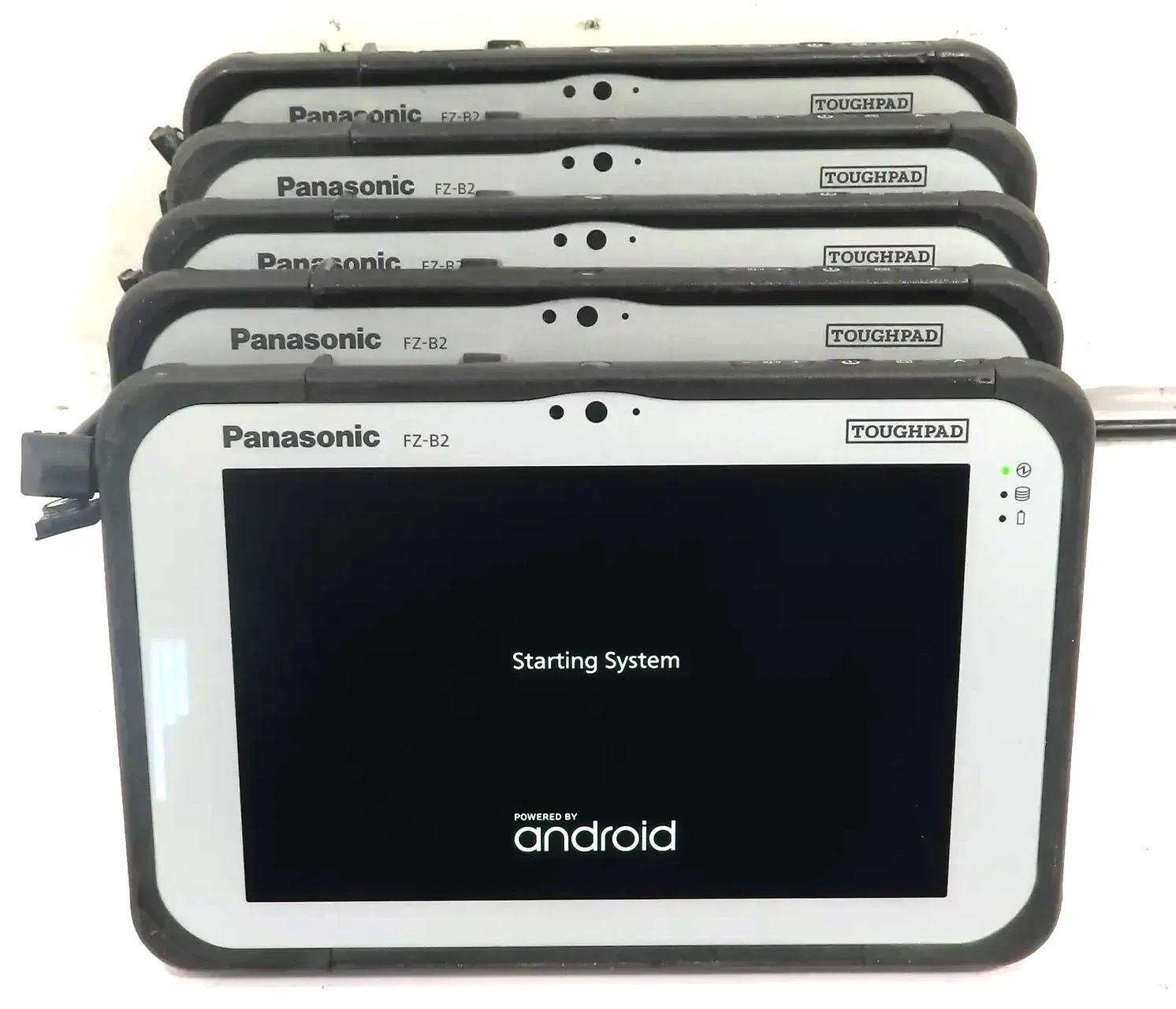 Lot 5 Panasonic Toughpad FZ-B2 Intel Celeron No SSD Tablets