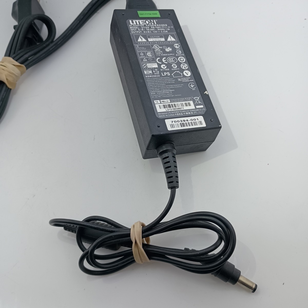 #H) Lite-On PA-1041-71 AC Adapter 12V 3.33A Black Tip