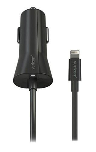 Apple Certified Lightning Car Charger for iPhone SE/5S/6/6S/6 Plus/6S Plus/iPad