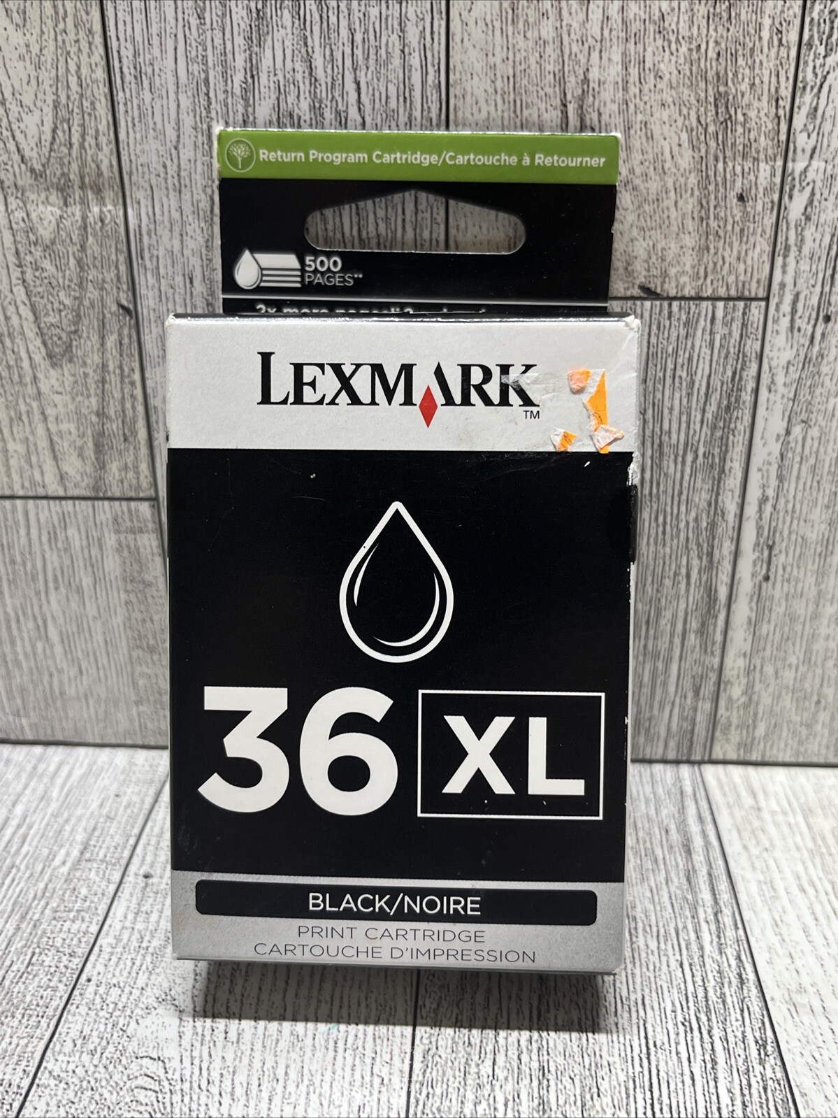 New Genuine Lexmark 36XL Black Ink Cartridge X Series X3650 Z Series Z2420