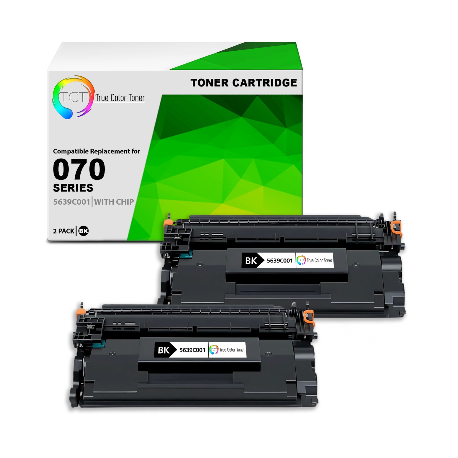 2PK 070 For Canon imageClass MF467dw MF465dw MF463dw Toner Cartridge