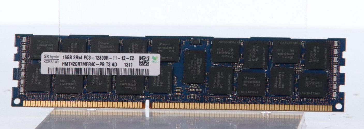 Lot of 8 SK Hynix HMT42GR7MFR4C-PB T3 16GB DDR3 2Rx4 Server Memory Ram