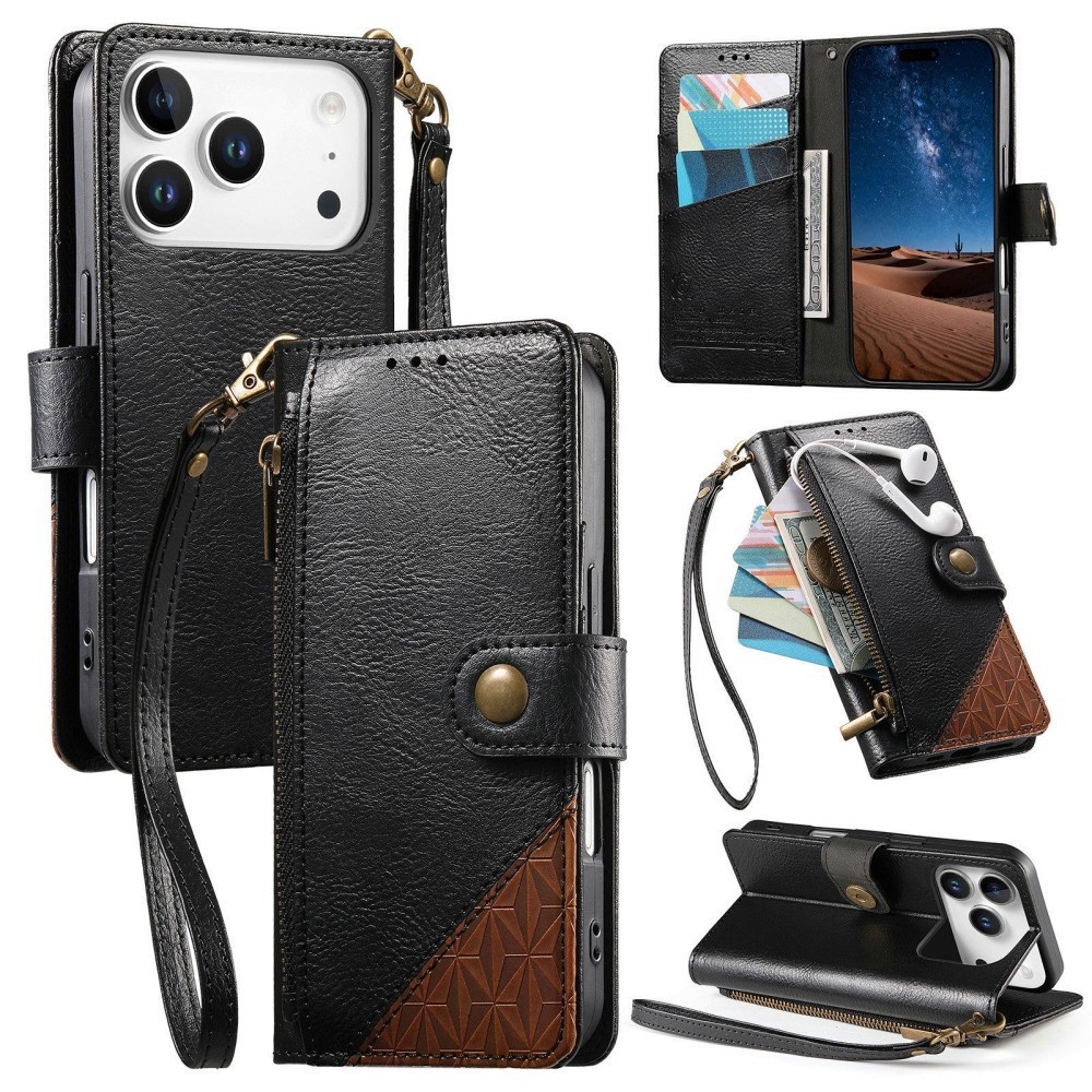 Splice Leather Wallet Cover Case For OPPO Reno 14 15F A80 A6X Find X9 Realme 16