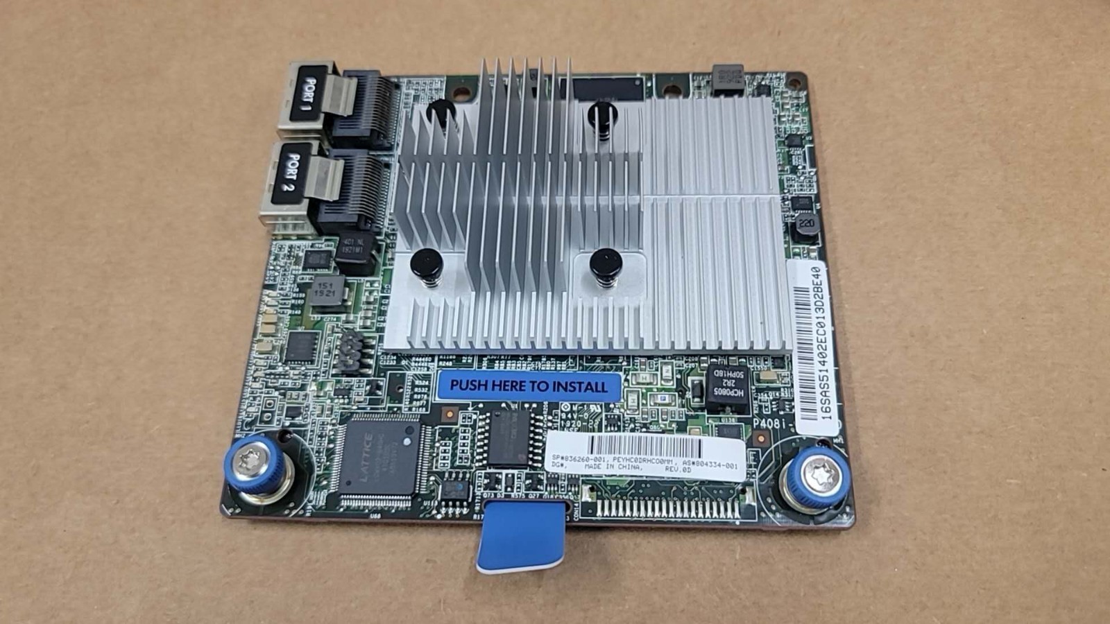 HP P408i-a SR Gen10 12GB SAS Raid Controller 804334-001 836260-001 836260-002