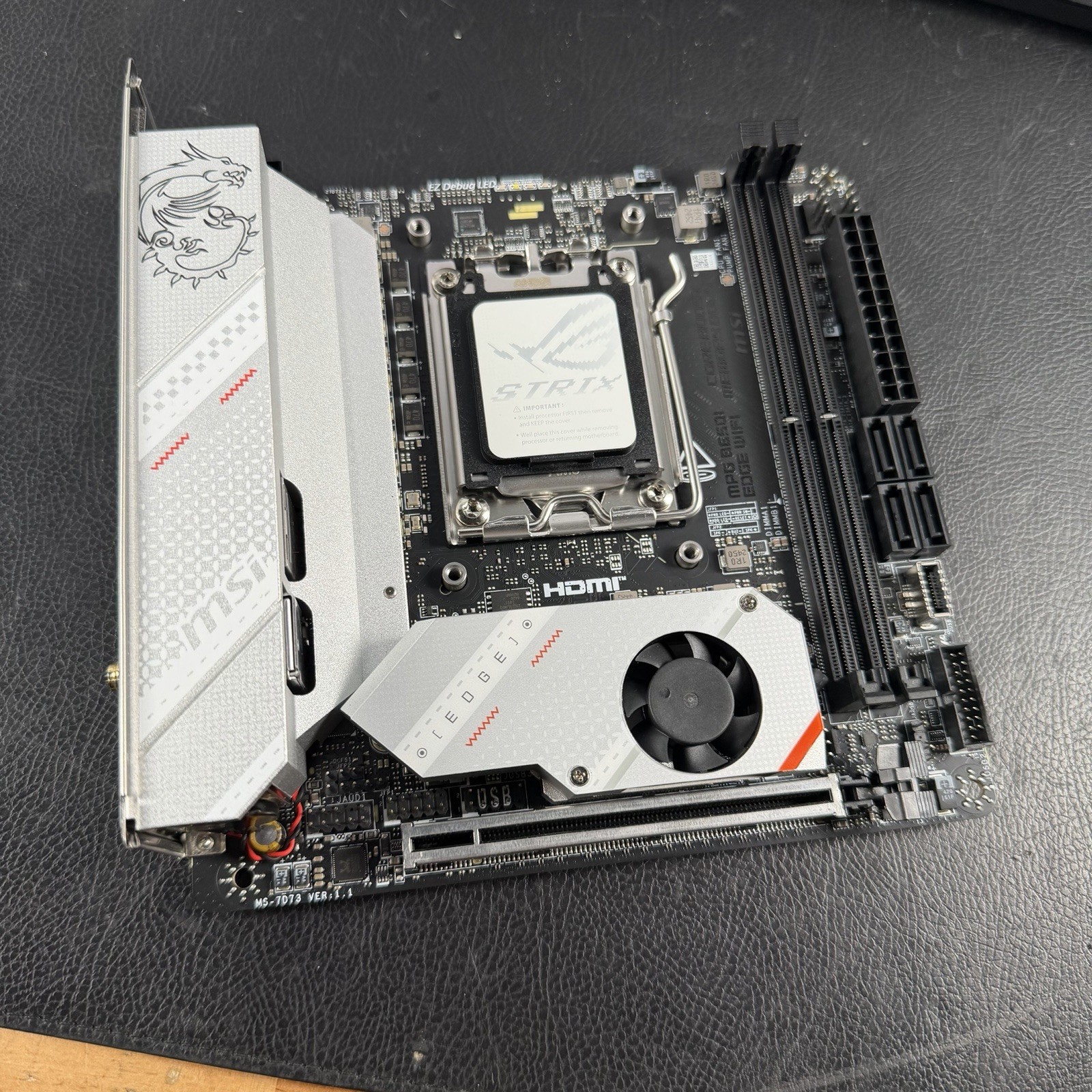 MSI MPG B650I EDGE WIFI AM5 Mini ITX MotherBoard