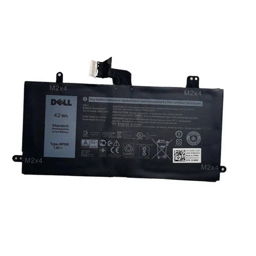 Genuine J0PGR Battery For Dell Latitude 5285 5290 E5285 2-in-1 T17G FTH6F 1WND8