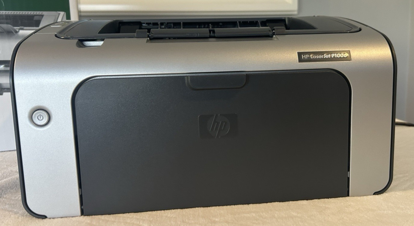 HP Laserjet P1006 Laser Monochrome Printer FULLY TESTED W/ TONER