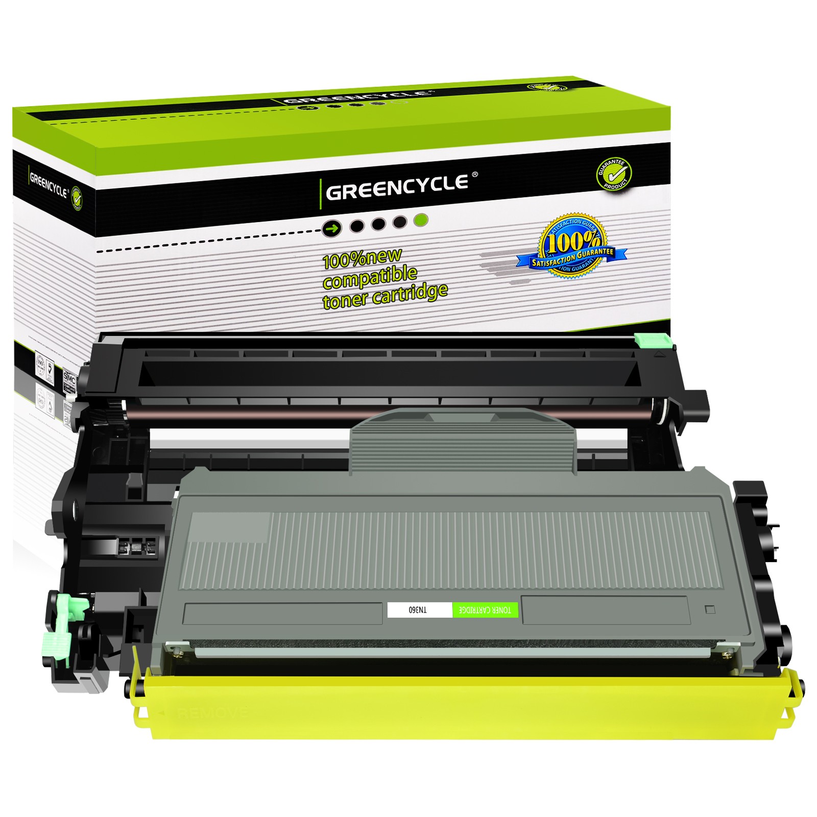 1PK TN360 Toner & 1PK DR360 Drum For Brother HL-2150N MFC-7440N MFC-7840N TN330