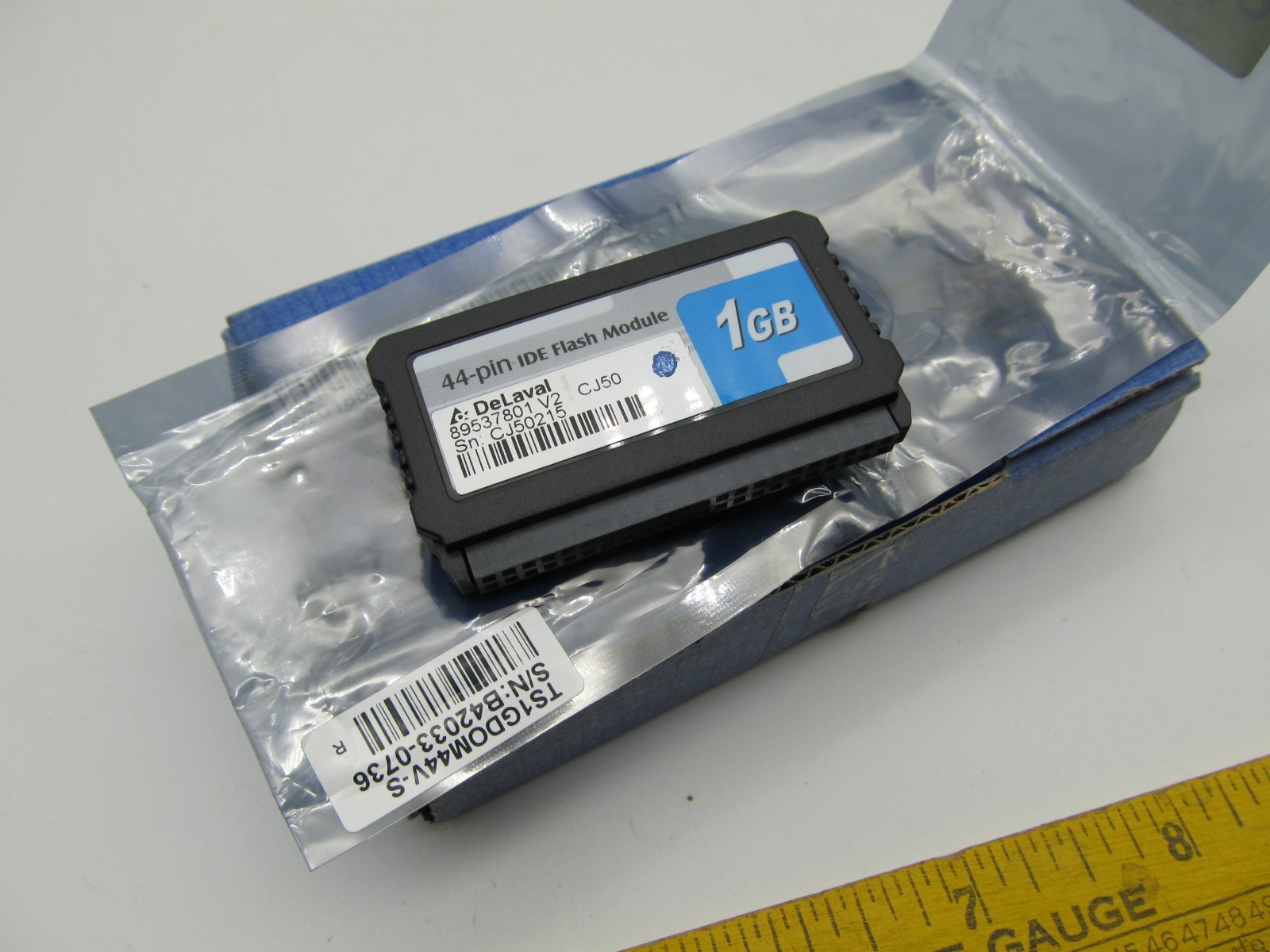 TRANSCEND 1GB 40PIN IDE FLASH MODULE 89537801 CJ50