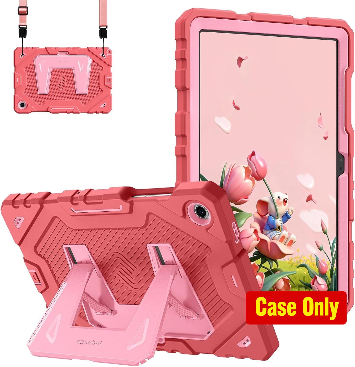 Rugged Shockproof Case with Kickstand for Samsung Galaxy Tab A11+ 11 Inch 2025