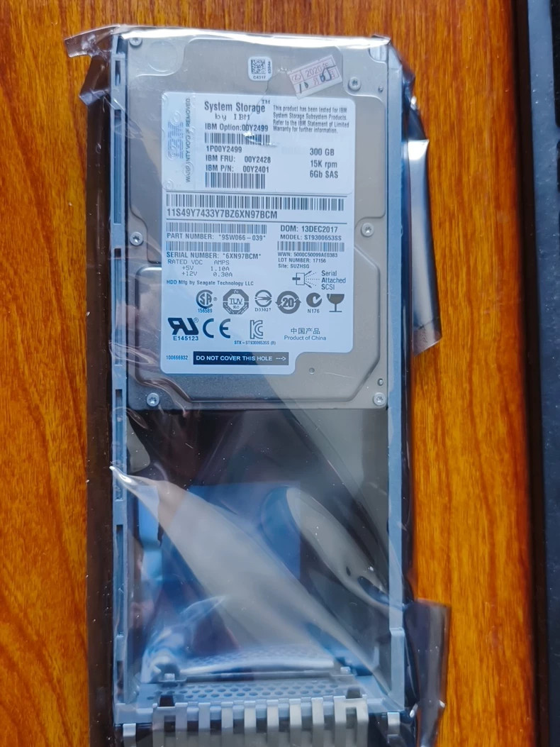 IBM 00Y2499 00Y2428 00Y5718 300GB SAS 6Gbs 2.5'' 15K Hard Drive HDD