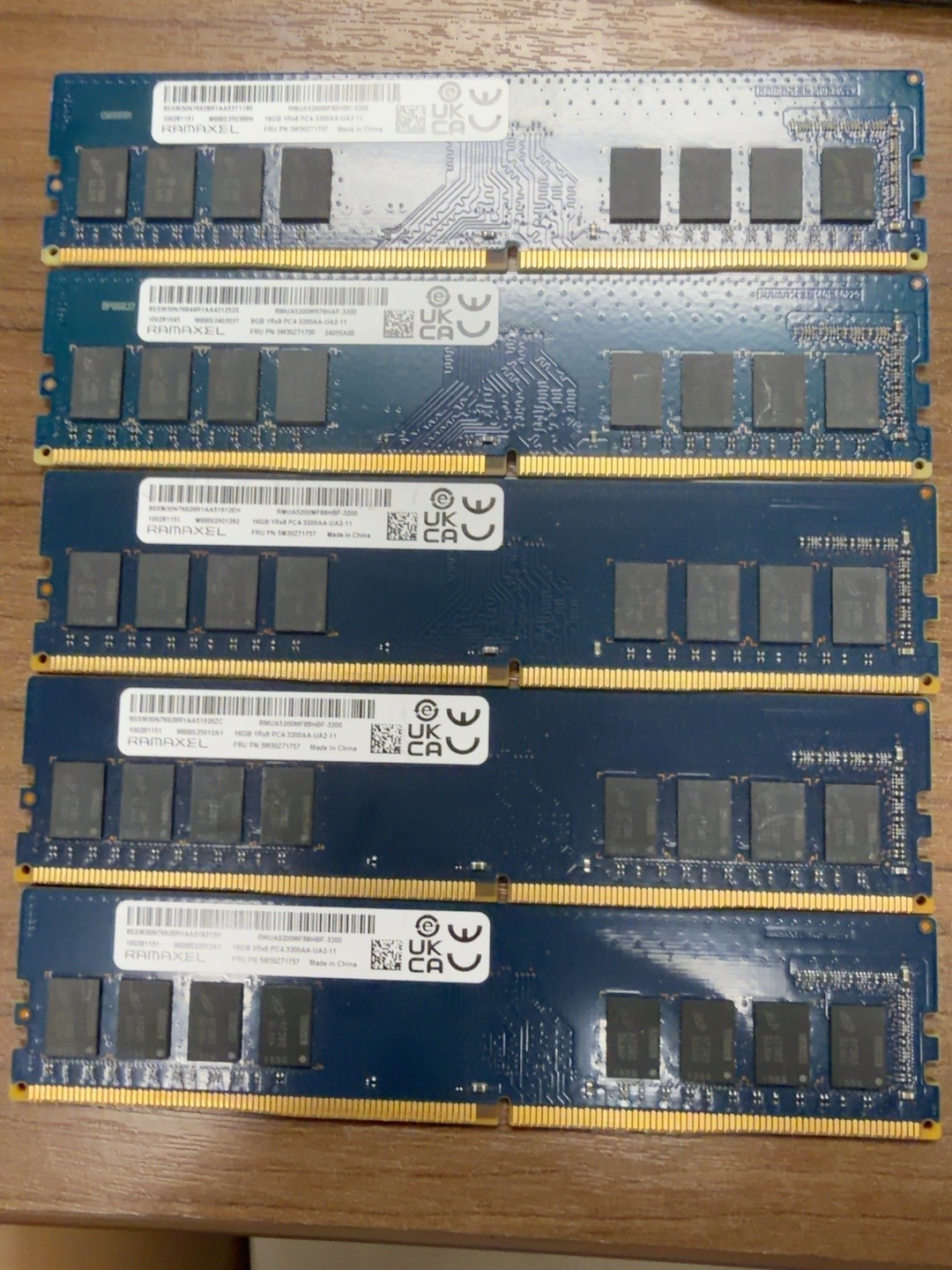 Ramaxel 16GB DDR4 3200 PC4-25600 1Rx8 Desktop RAM RMUA5200MF88HBF-3200
