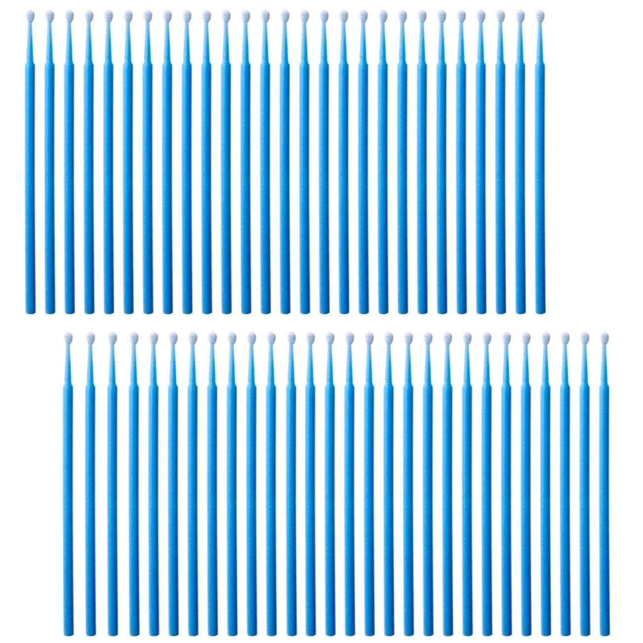 100 Pack Phone Charge Port Cleaning Tool kit,Bendable Mini Soft Round Blue