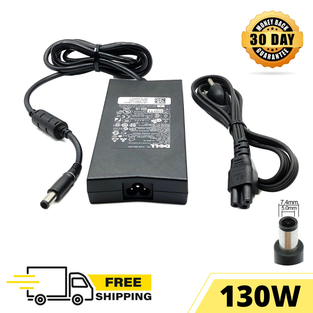 Genuine OEM Dell 130W Power Supply - Inspiron 7459 AIO with cord
