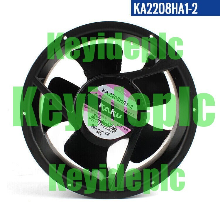 1pcs KAKU KA2208HA1-2 110V 0.50A all metal axial fan 220*80mm #ke