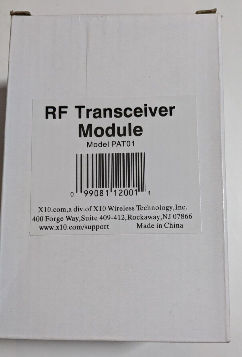 X10 PAT01 16 Channel Pro Transceiver Module Brand New