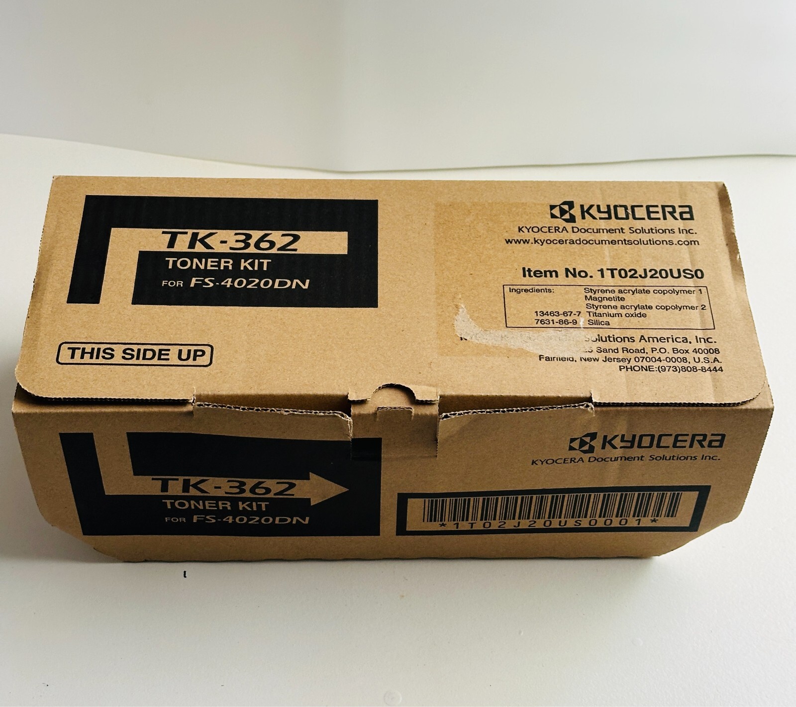 Genuine Kyocera TK-362 Black Toner Kit For FS-4020DN Black Standard Yield Toner 