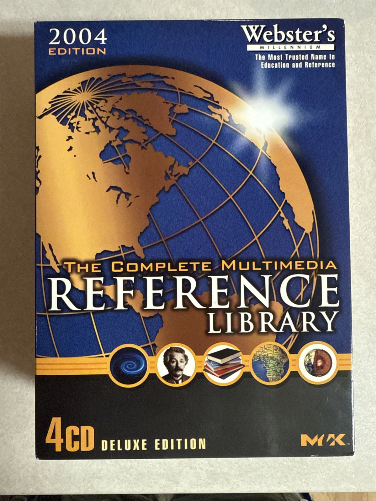Multimedia 2000 Webster's Millennium Multimedia Reference Library - 4 Pack
