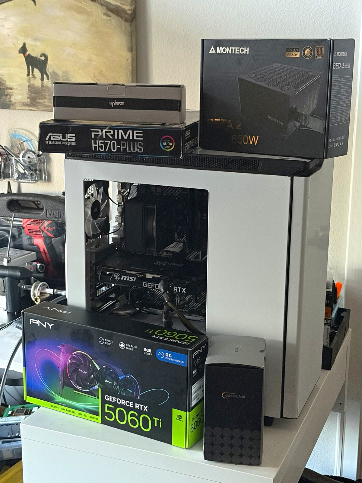 NZXT ATX WORKSTATION/GAMING DESKTOP