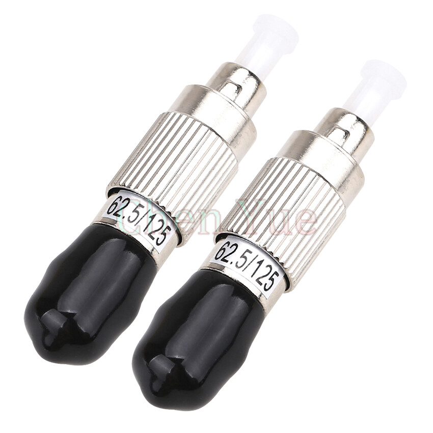 2pcs ST/UPC Female-FC/UPC Male ST-FC MM 62.5/125 Hybrid Adapter Optical Adaptor 
