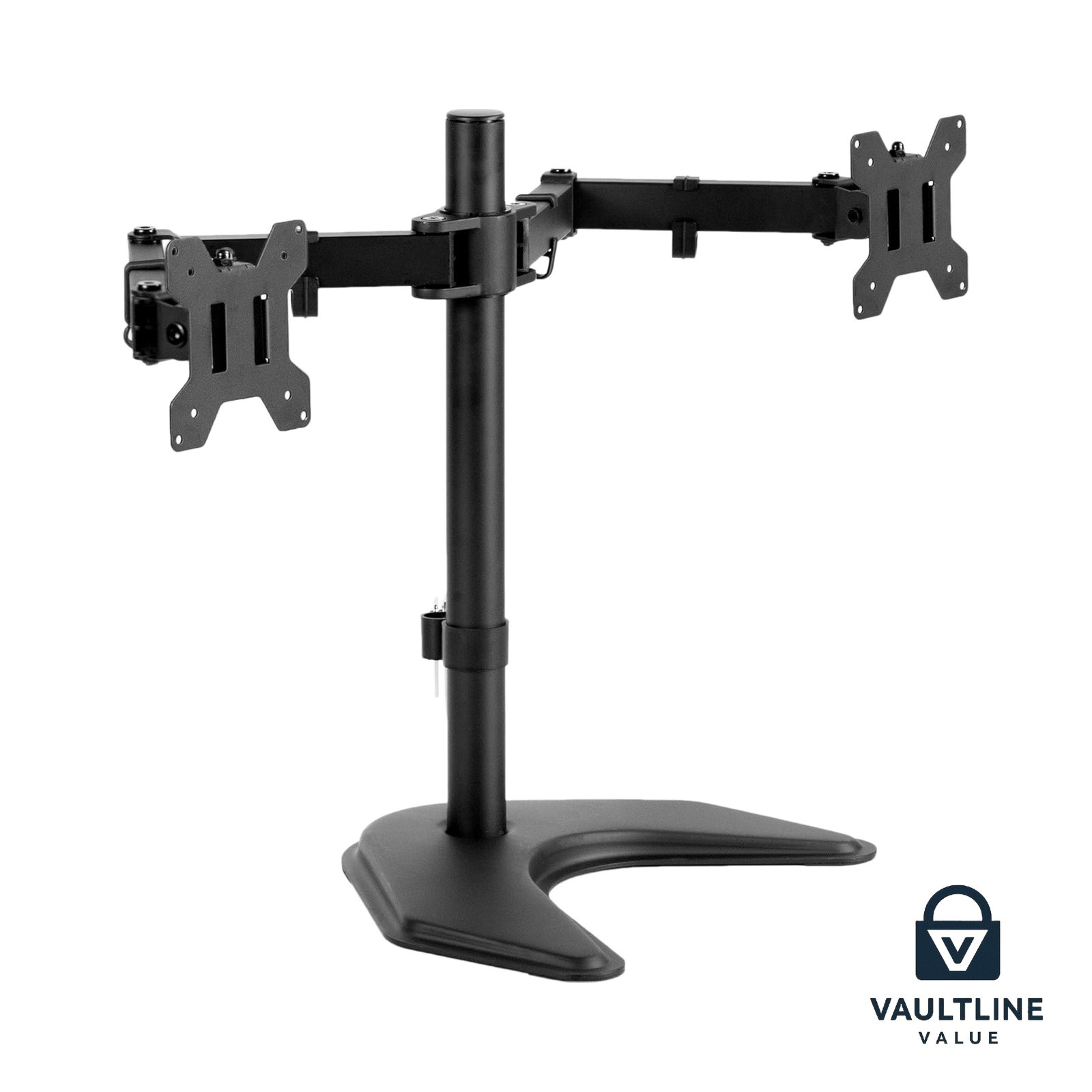 Dual Monitor Stand VIVO 13-27 inch Adjustable Desk Mount