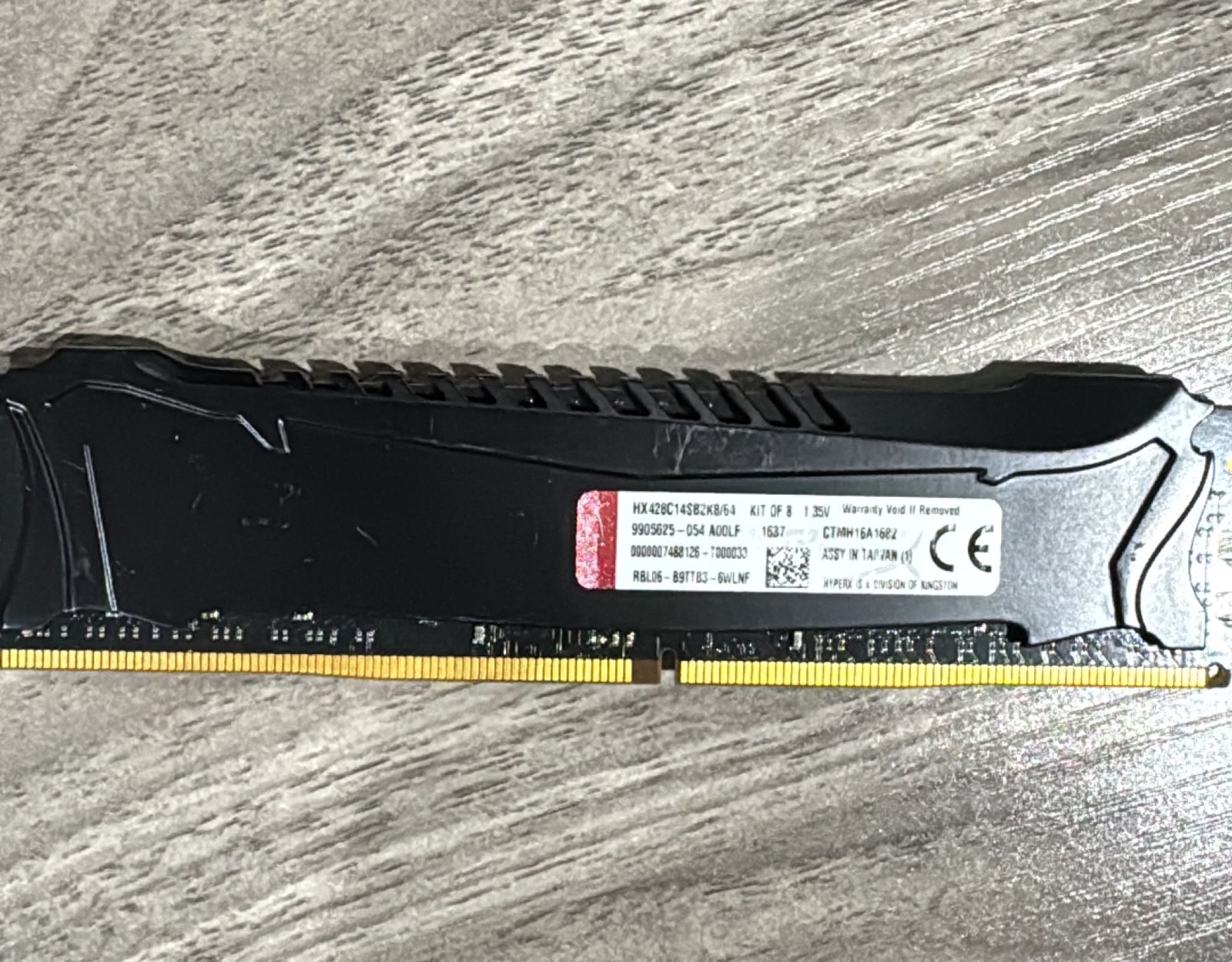 Kingston HyperX Fury HX428C14SB2K8 8GB DDR4 2400MHz