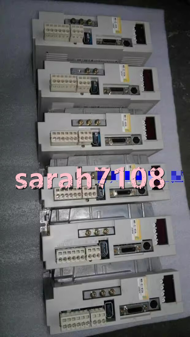 1PC USED Mitsubishi servo driver MR-E-40A Fast By FedEx or DHL