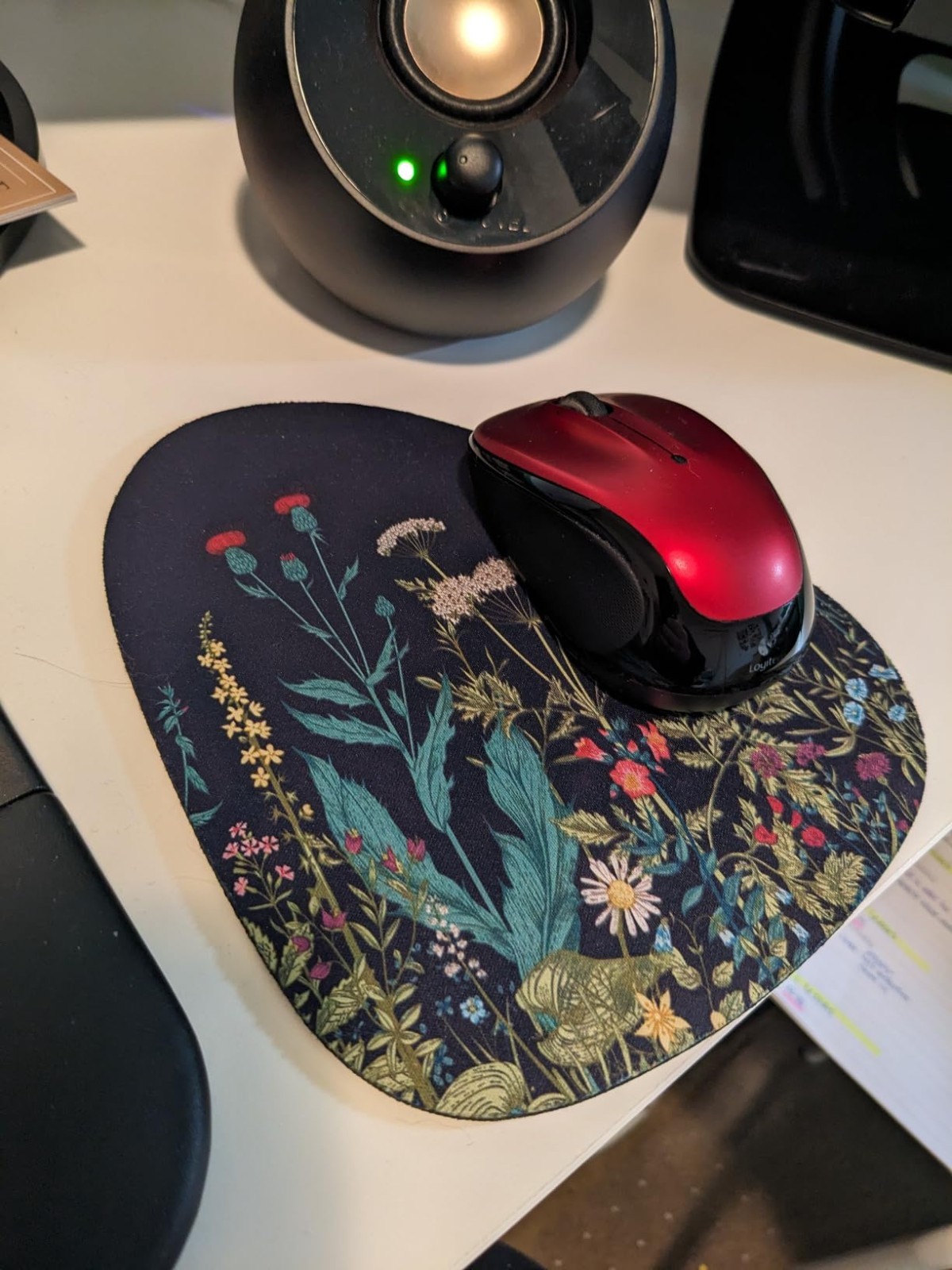 Rimilak Small Mouse Pad 6 x 7 Inch Irregular Mini Mouse Pad with Non-Slip Rubber