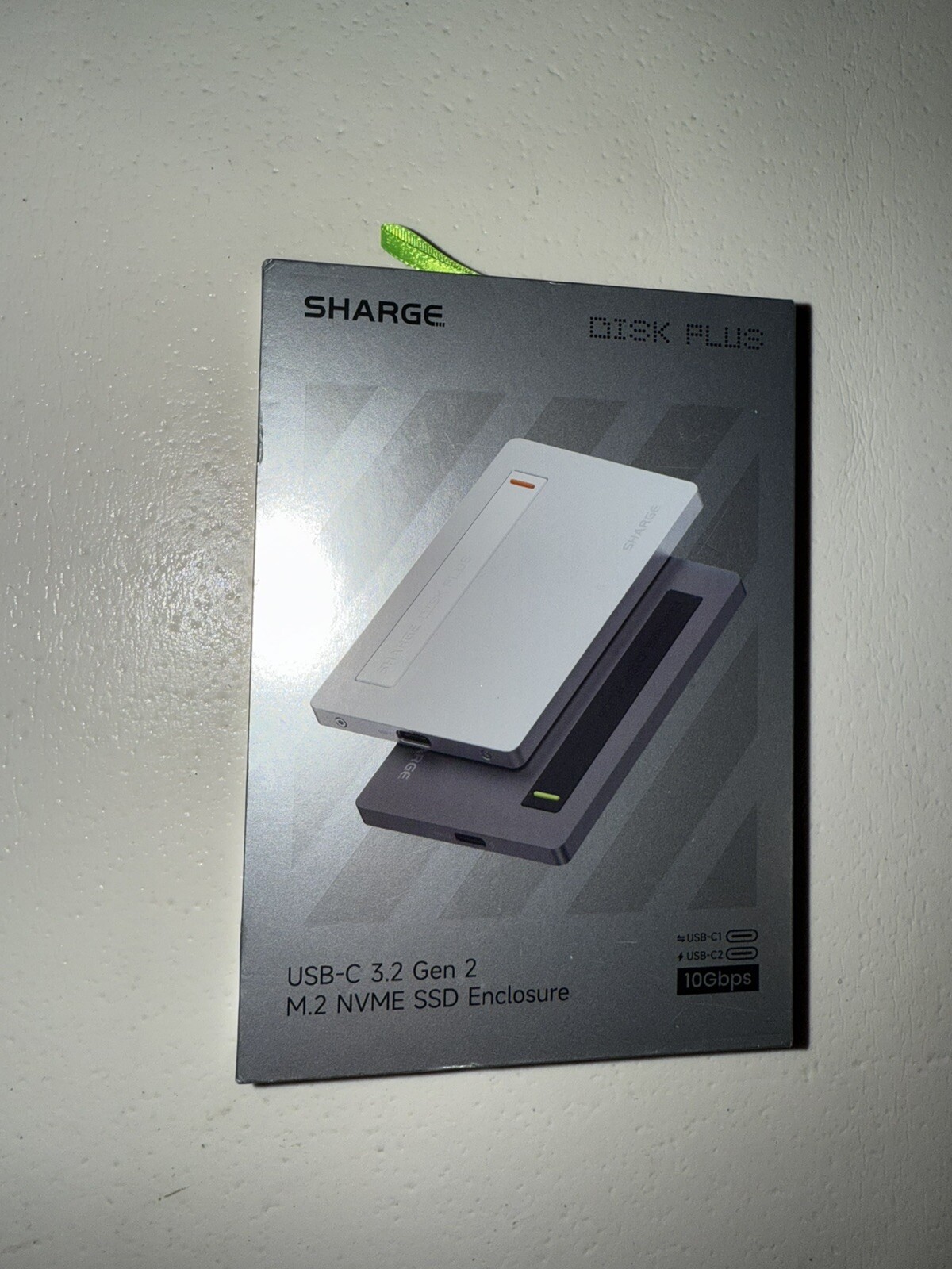sharge Disk Plus SSD M.2 2280 NVMe Data Transfer 10Gbps USB C 3.2 Gen 2 New