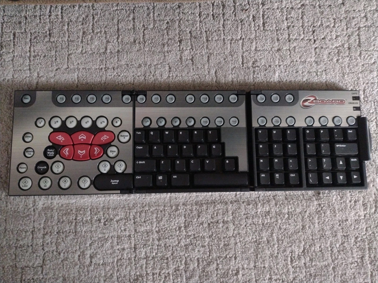 Zboard Keyboard Standard Keyset Only Z Board - *READ - NO BASE