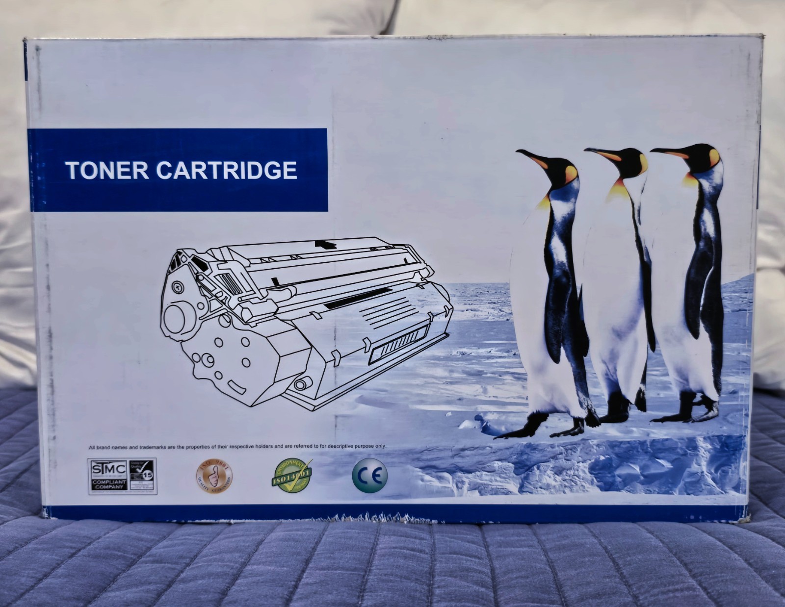 Lot of 5 Black Toner Cartridge NH-CE255X / CRG-324ii For HP and Canon