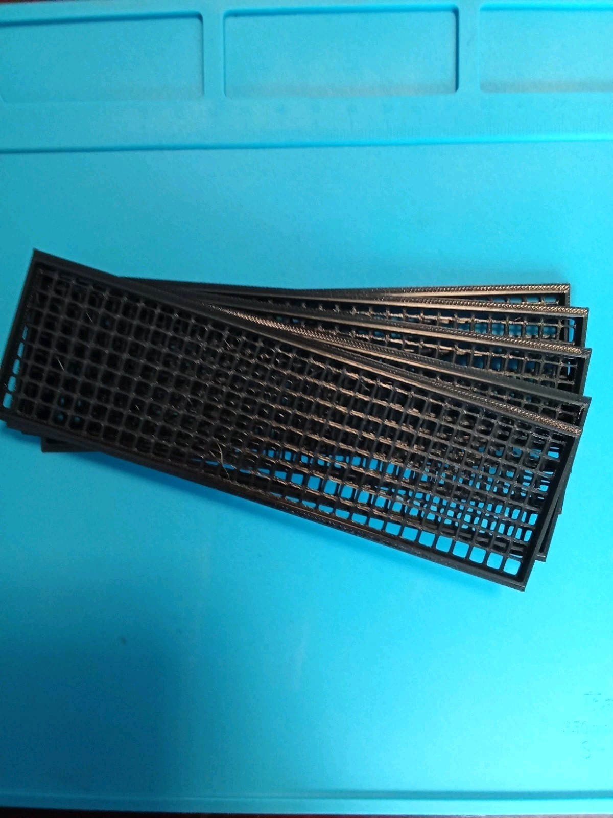 Input/Output Shield Mesh Replacement 5 Pack, I/O Shield Black Mesh 5 Pack