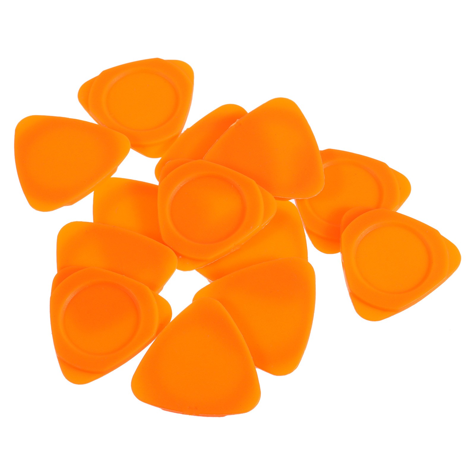 30pcs Ultra Thin Phone Pry Opening Tools Triangle Picks Plastic Orange