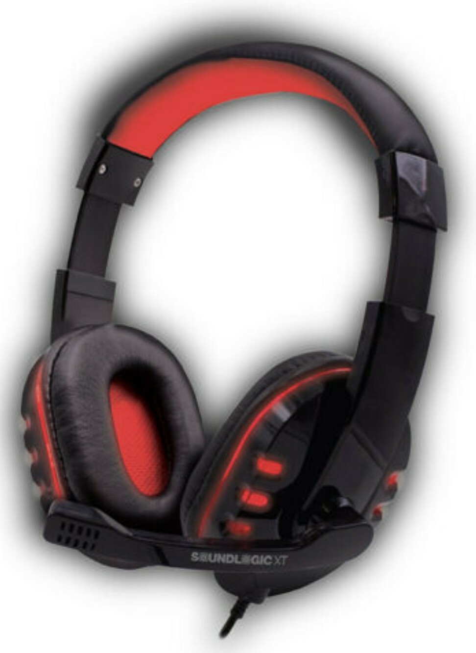 SOUNDLOGIC XT SONAR-XT Gaming Headphones with LED Lights & Built-in MIC