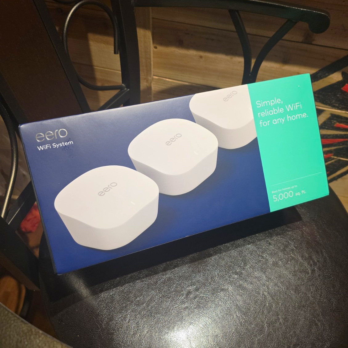 eero eero WiFi System Mesh Router Kit 3-Pack (3 Units), White