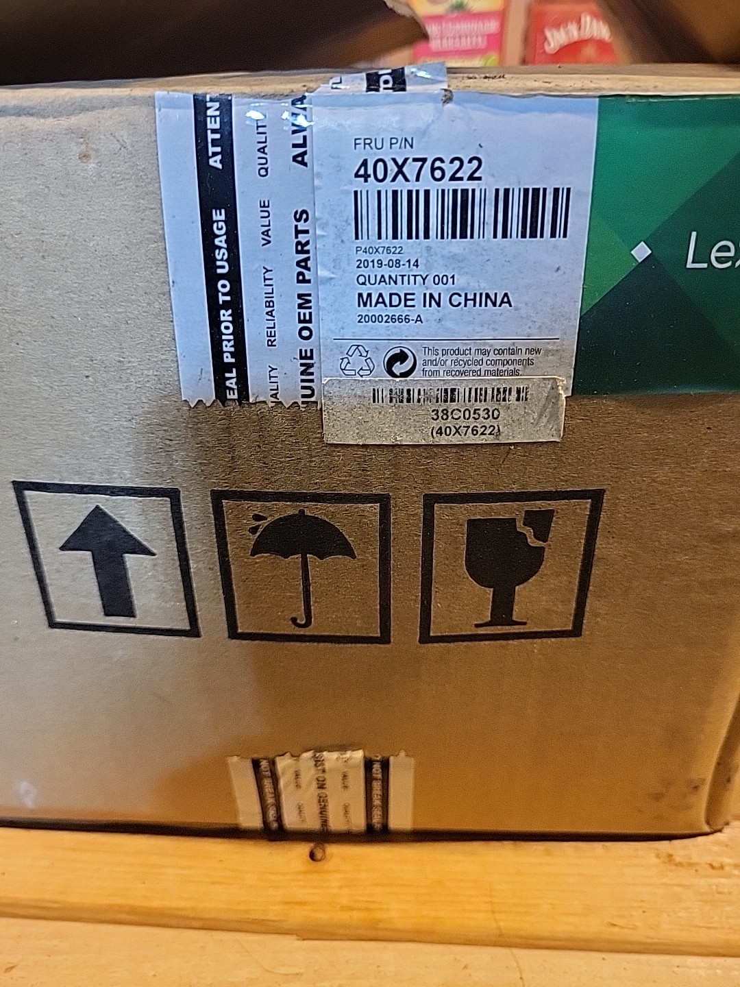 Lexmark 40X7622 Fuser Unit CS410 CS510 CS310 Open Box