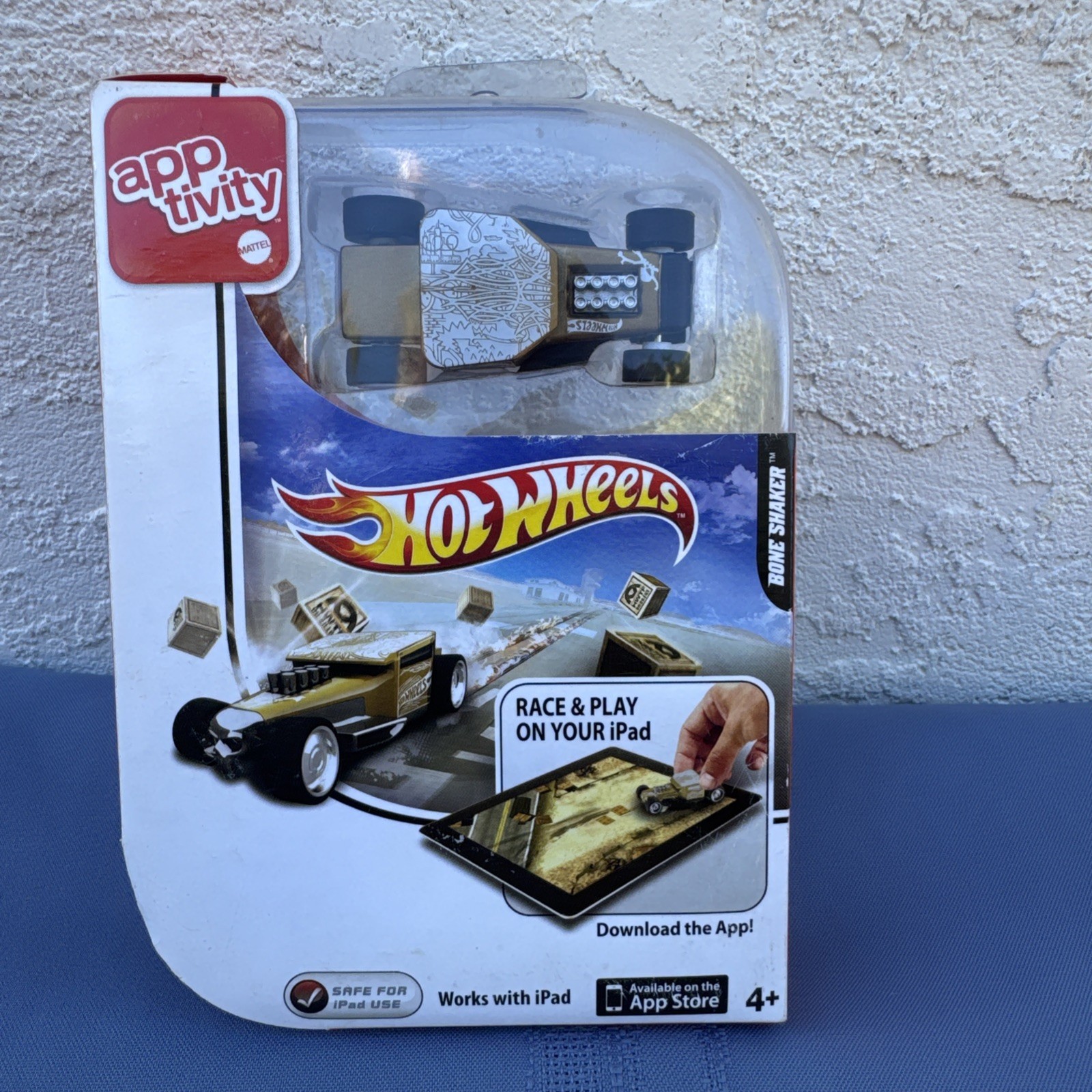 Hot Wheels Apptivity Bone Shaker Race and Play 2011 Works With Ipad App *New