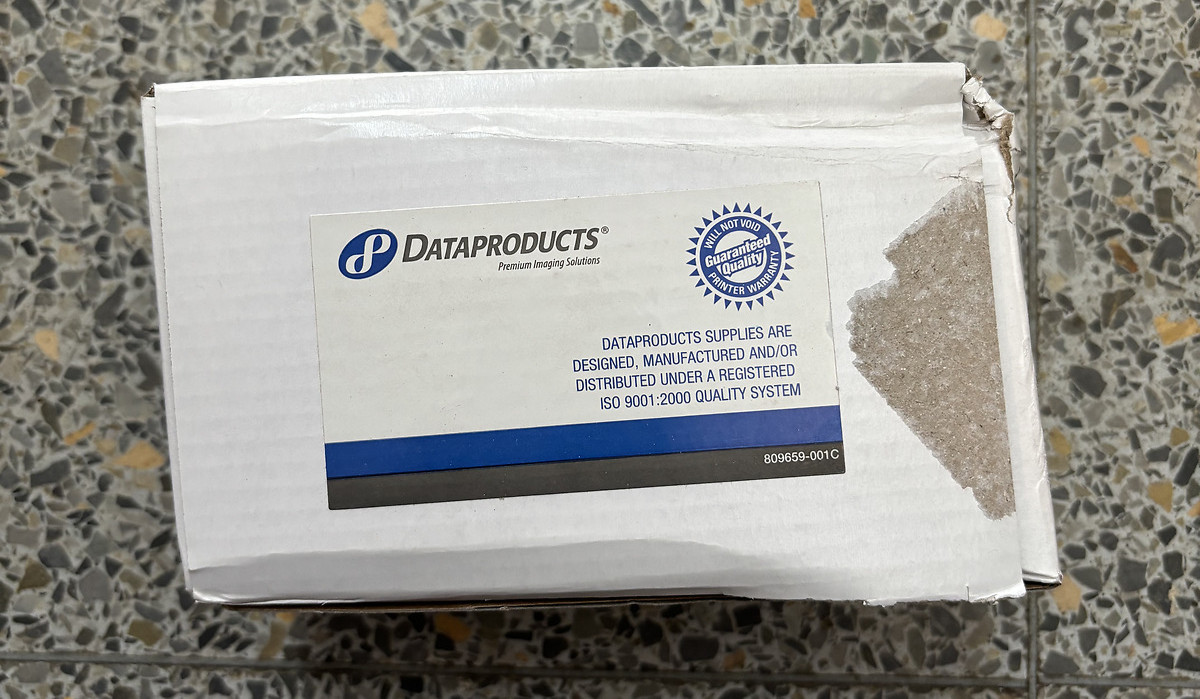 Dataproducts Okidata p6010 Seamless black ribbon - 6 pk