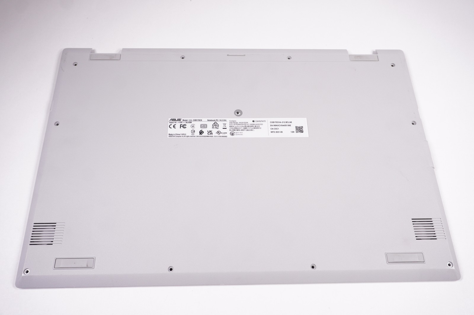 90NX04C2-R7D010 Asus Bottom Base Cover CXB170CKA-212.BCLN6