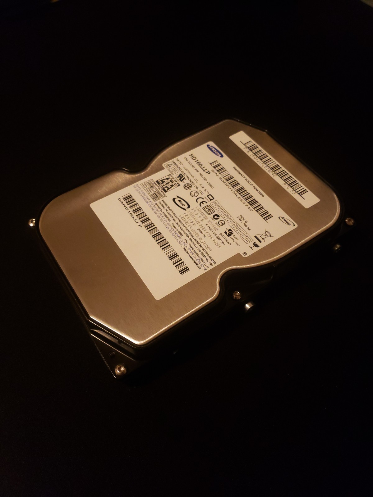 Samsung Spinpoint P80SD HD160JJ/P 160GB Internal SATA 7200RPM 3.5"