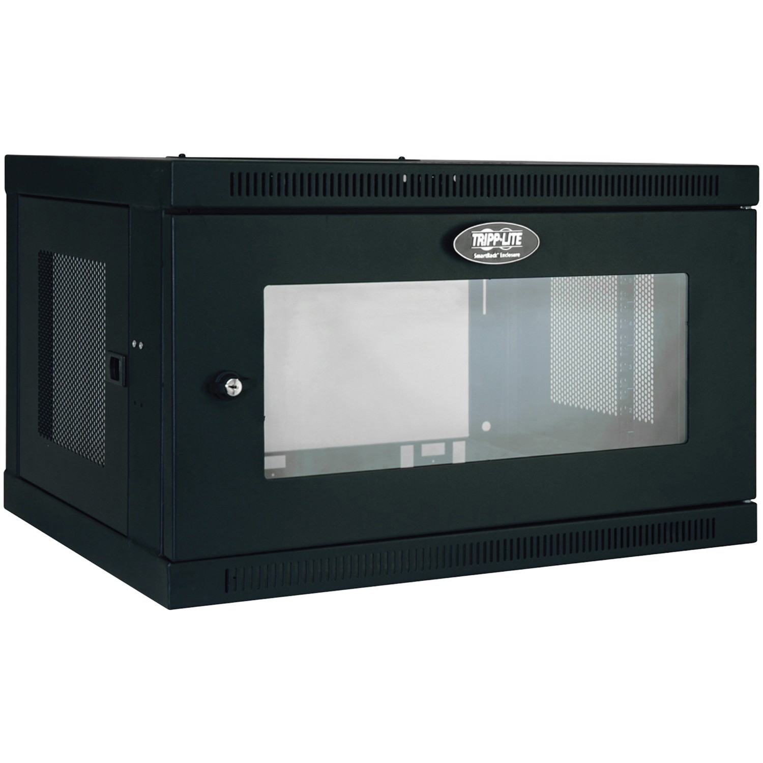 SRW6UG SmartRack 6U Low-Profile Switch-Depth Wall-Mount Mini Rack Enclosure