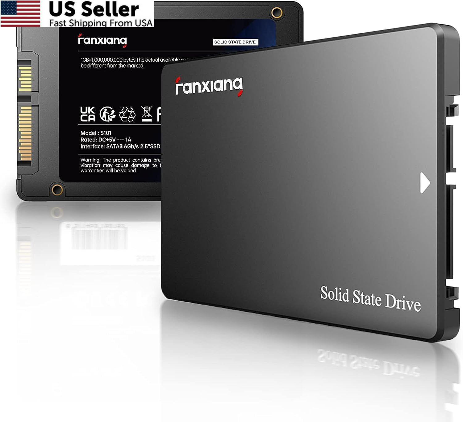 fanxiang S101 512GB SSD SATA III 6Gb/s 2.5" 512GB, Previous Generation 
