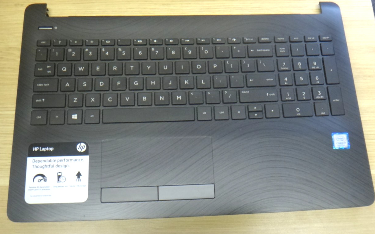 Genuine HP Palmrest AP204000610 Palmrest,Keyboard & Touchpad Trackpad (GRADE A)