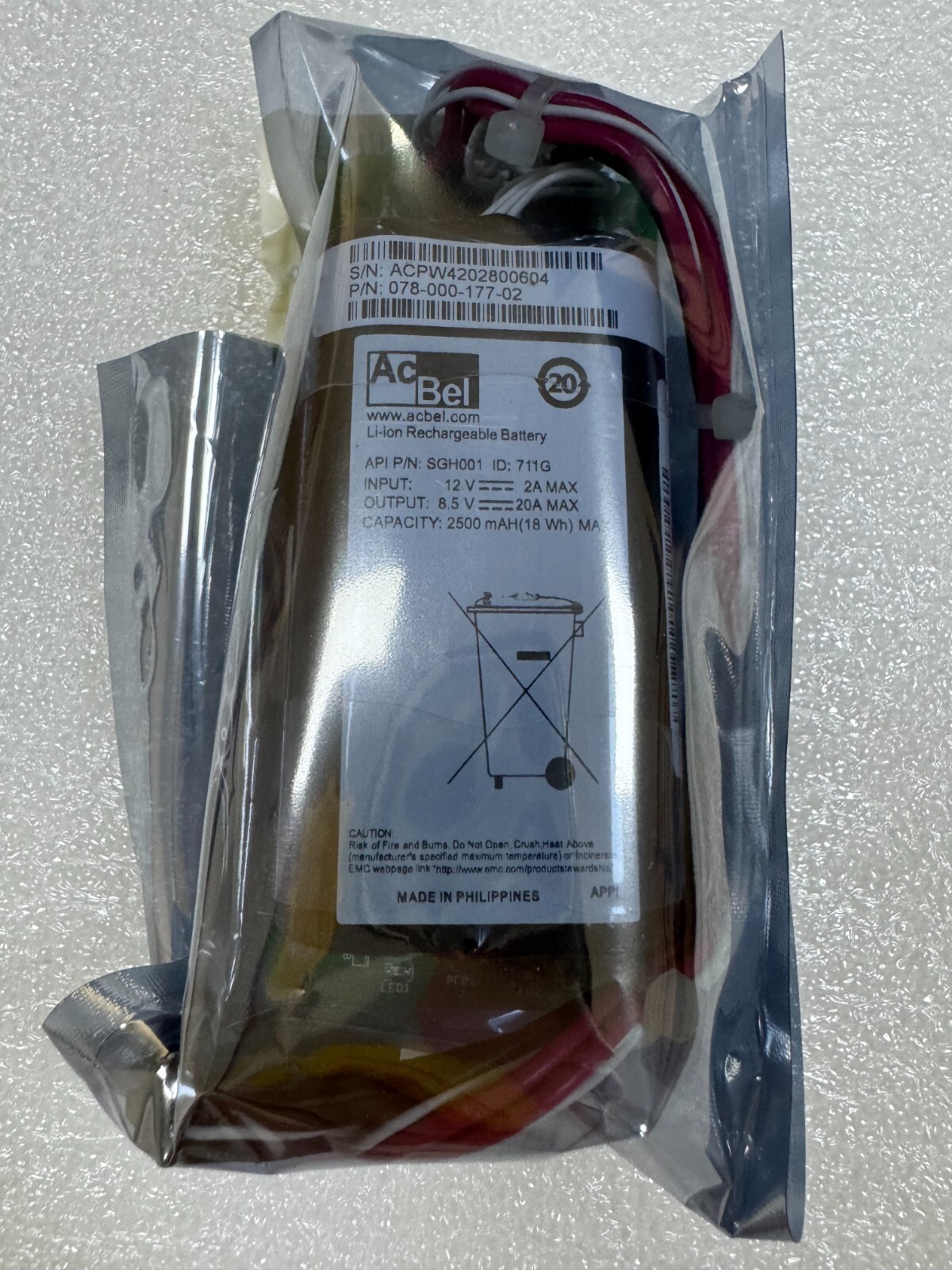 New 2024 EMC 078-000-177 078-000-176 PowerStore 5000T BBU-