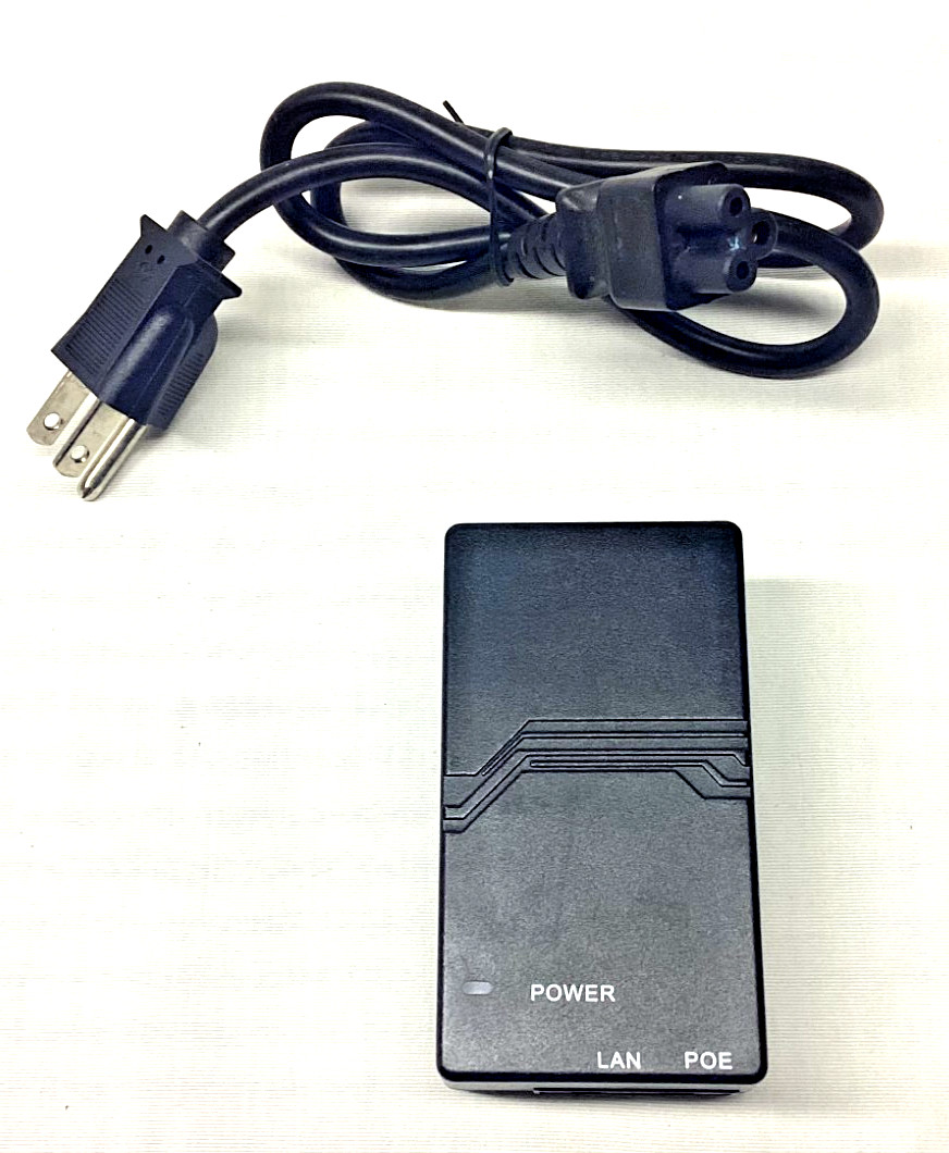 Ruckus PoE Injector Power Supply, 740-64214-001, DC 48V 0.5A, Genuine